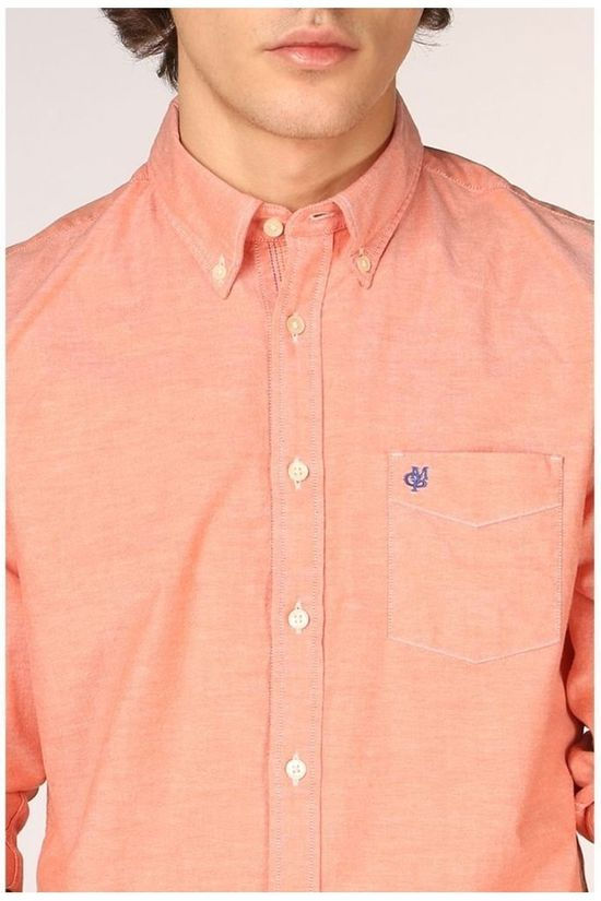 Marc O'Polo Hemd 022750142202 Orange
