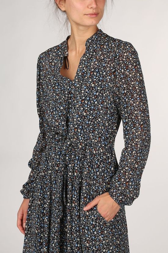 Marc O'Polo Robe 007115221367 Navy Blue/Ass. Flower
