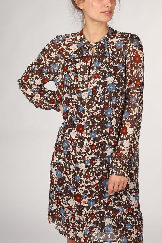 Marc O'Polo Robe 008085321523 Royal Blue/Ass. Flower