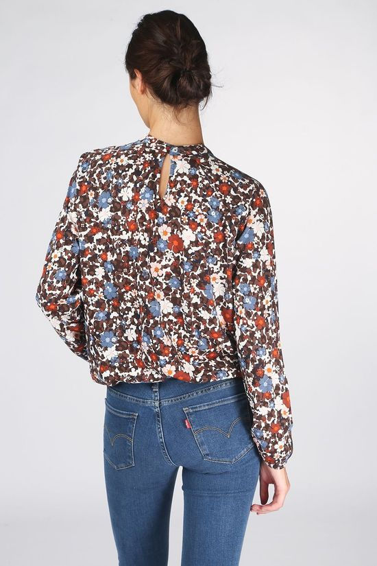 Marc O'Polo T-Shirt 008300952517 Blue (Jeans)/Ass. Flower