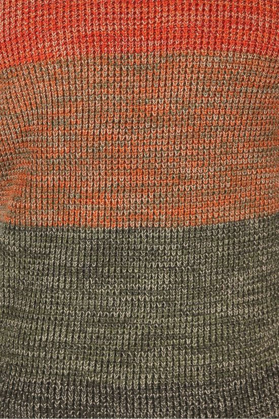 Marc O'Polo Pull 028506560418 Dark Khaki/Orange