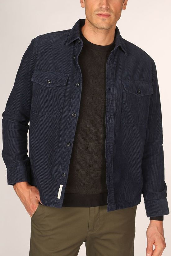 Marc O'Polo Hemd 028730542434 dark blue