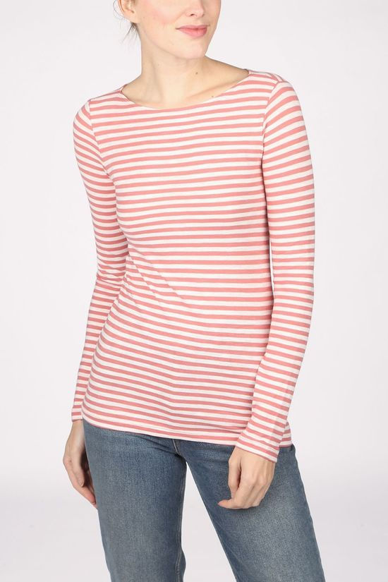 Marc O'Polo T-Shirt 009219652597 Mid Pink/Ecru
