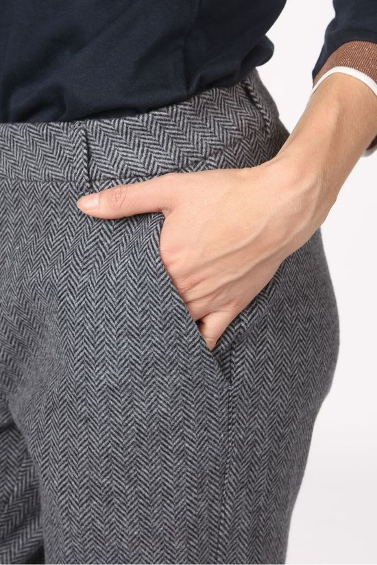 Marc O'Polo Broek M09308819133 Dark Grey Marle