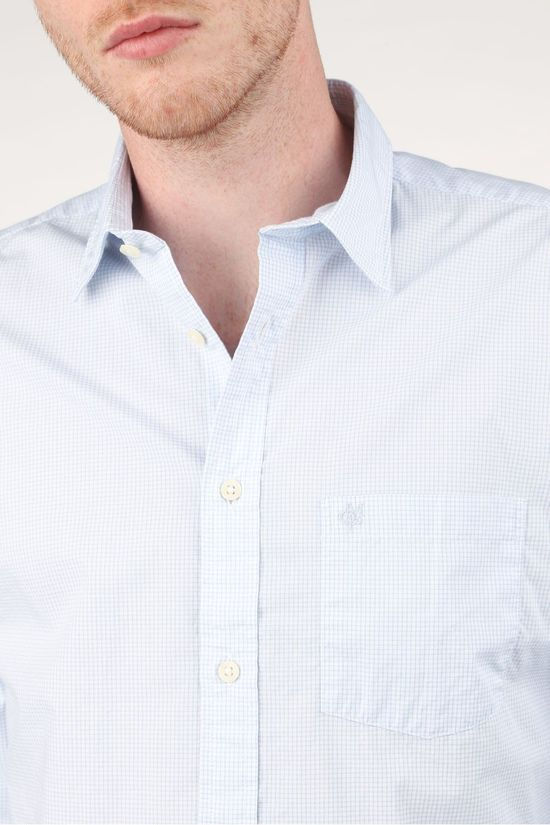 Marc O'Polo Hemd 121745142322 Light Blue/Ass. Geometric
