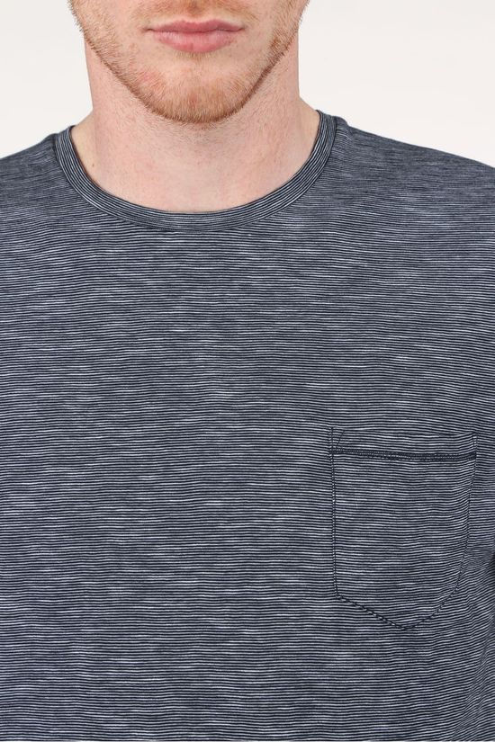 Marc O'Polo T-Shirt 122218651052 dark blue/white