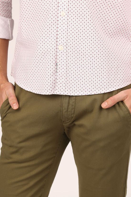 Marc O'Polo Pantalon 121010810064 dark khaki