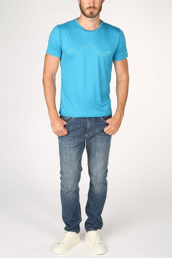 CMP T-Shirt 39T7567 Turquoise
