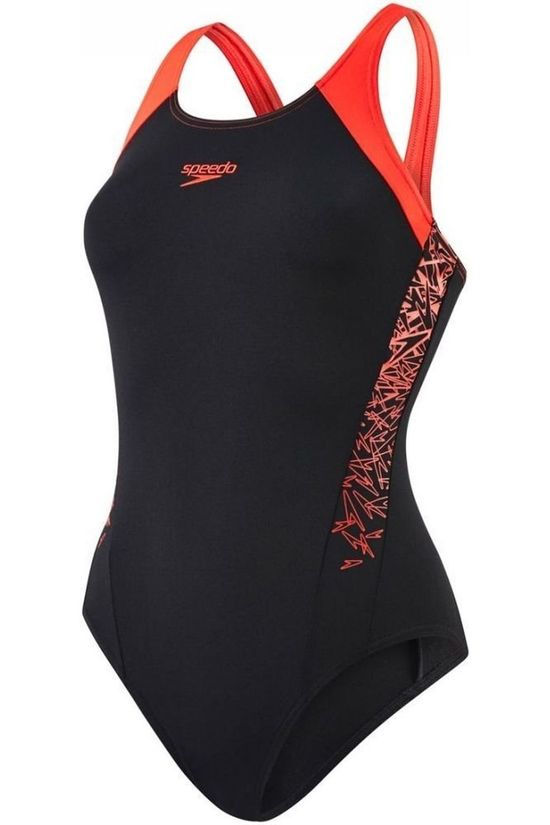 Speedo Badpak End Boom Muscleback Black/Red