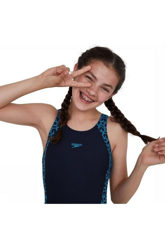 Speedo Maillot De Bain Boomstar Splice Legsuit dark blue