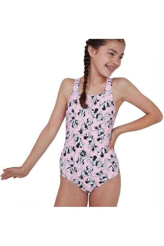 Speedo Badpak D Minnie Mouse Allov Medalist Light Pink/Assorted / Mixed