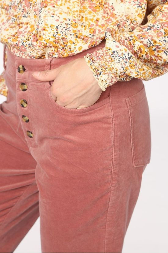 Yerse Pantalon 33831 dark pink