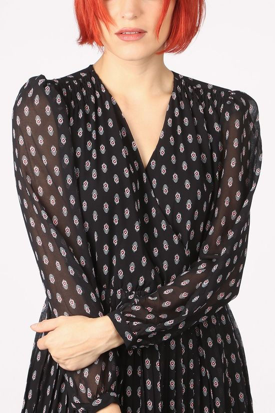 Pepe Jeans Jurk Niki Black/Ass. Geometric