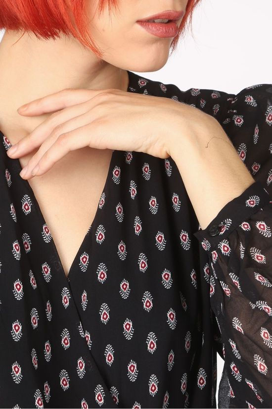 Pepe Jeans Jurk Niki Black/Ass. Geometric
