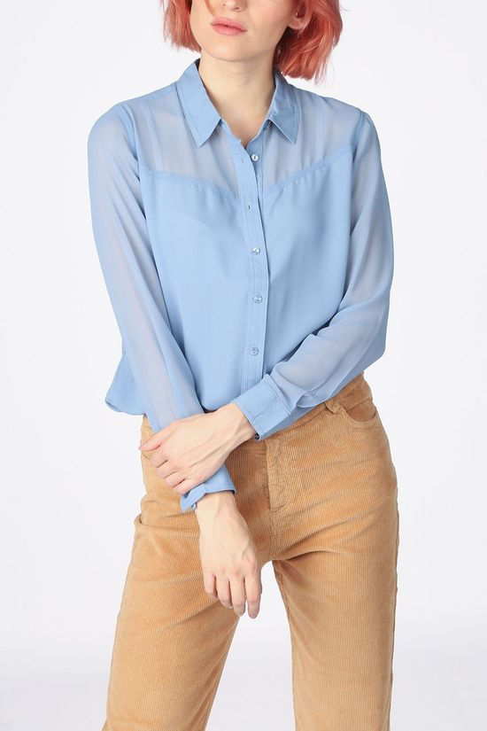 Pepe Jeans Hemd Naia light blue