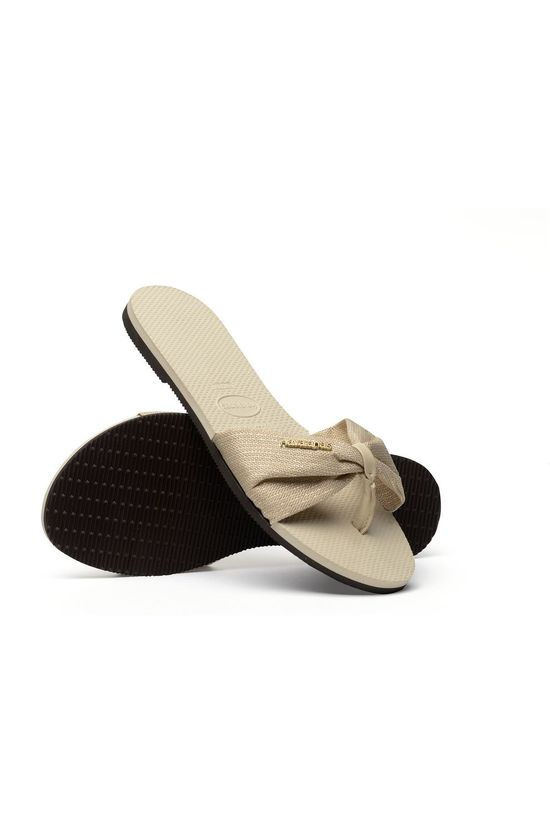 Havaianas Slipper You Saint Tropez Shine Ecru