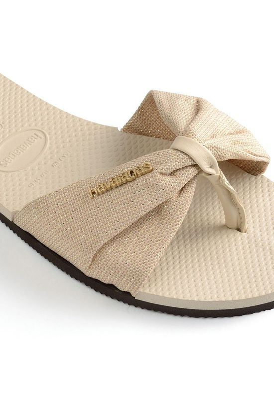 Havaianas Slipper You Saint Tropez Shine Ecru