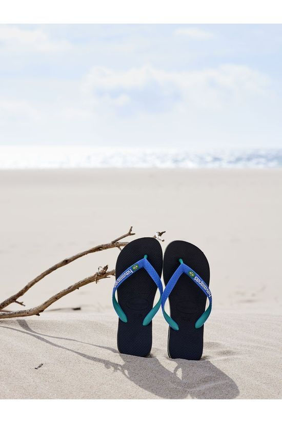 Havaianas Slipper Brazil Mix Black/Blue