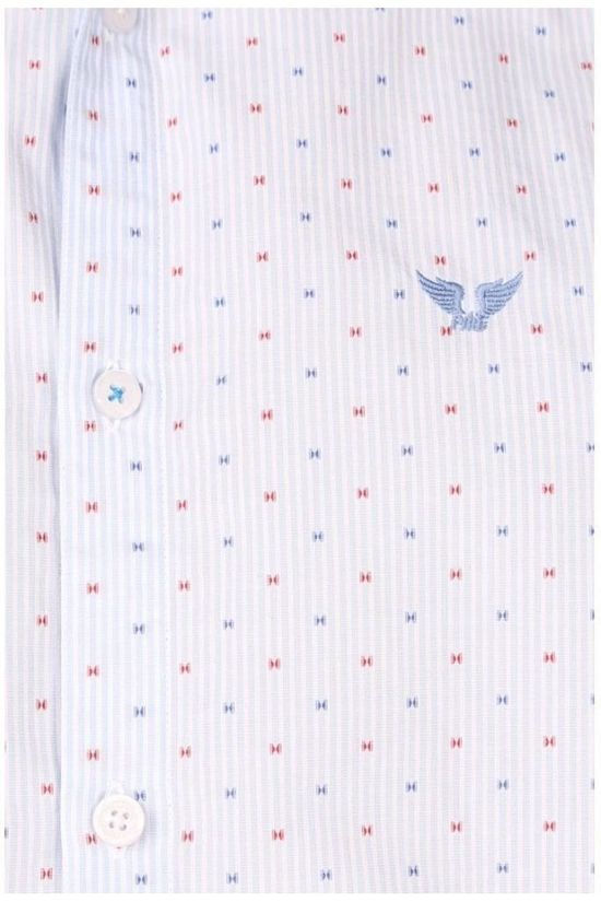 PME Legend Chemise Psi201252 Light Blue/Ass. Geometric