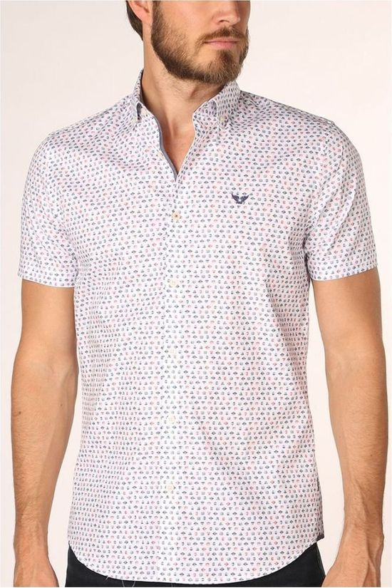PME Legend Hemd Psis202249 White/Ass. Geometric