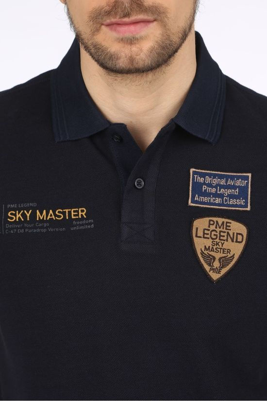 PME Legend Polo Ppss211858 dark blue