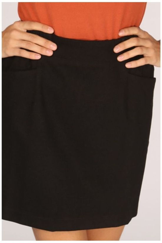 Yaya Rok Super Soft With Elastic Black