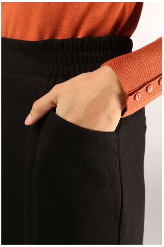 Yaya Rok Super Soft With Elastic Black