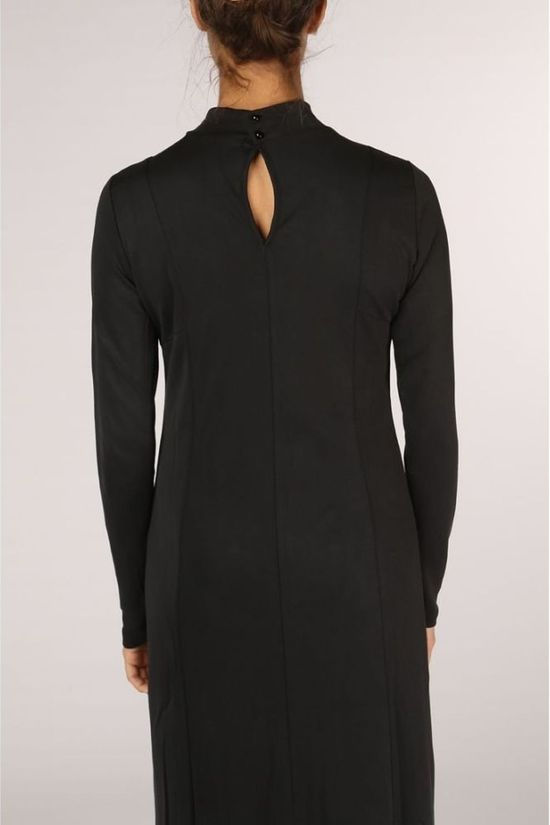 Yaya Robe Jersey Long Black