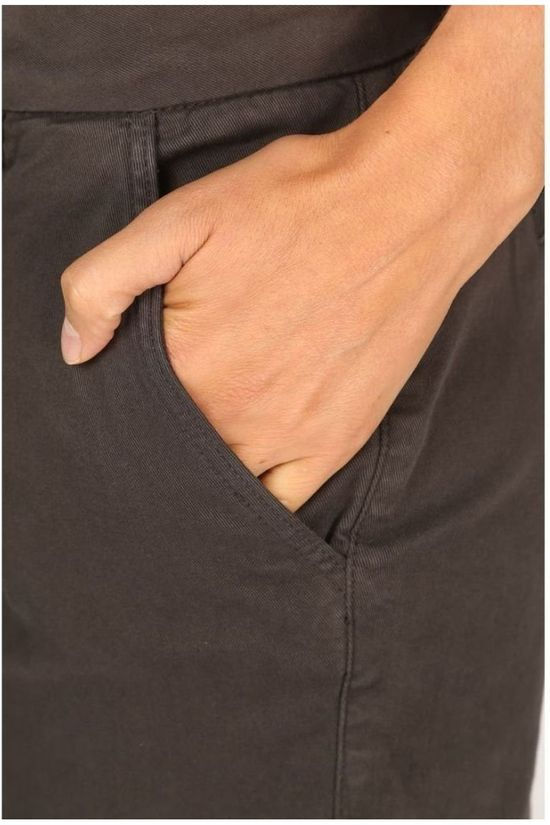 Yaya Short Chino Twill Short Black