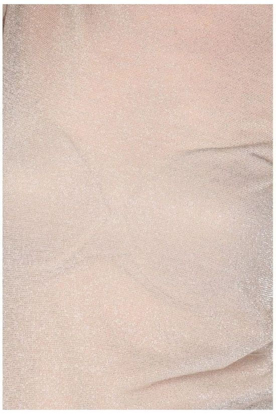 Yaya Sous-Pull Lurex Roll Neck silver