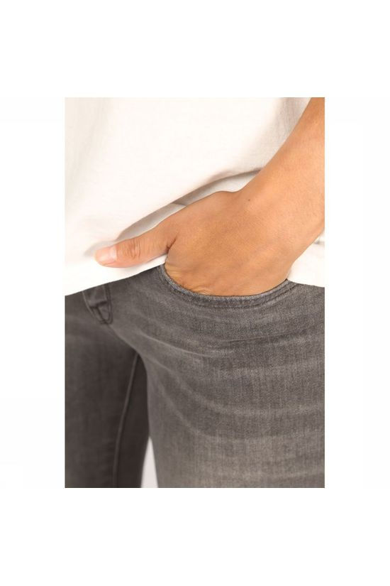 Yaya Jeans Basic Skinny 5-Pocket With Stretch mid grey
