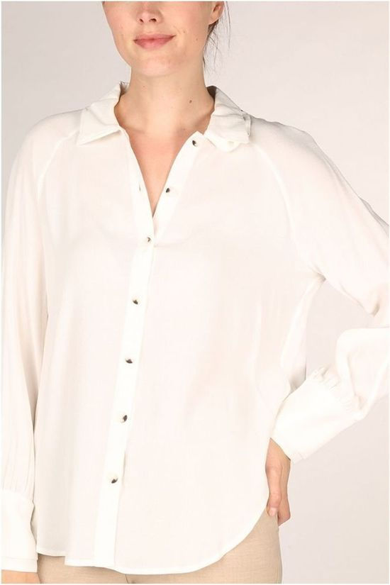 Yaya Hemd Double Collars And Cuffs off white