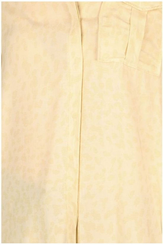 Yaya Hemd Cargo Pocket Sand Brown/Ecru