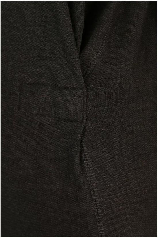 Yaya Robe Midi With Pleated Detail Black
