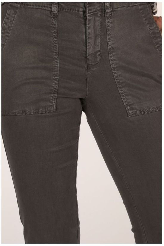Yaya Jeans Cargo Frayed Hems Black