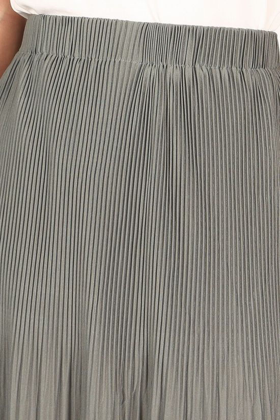 Yaya Jupe Midi With Pleats light green