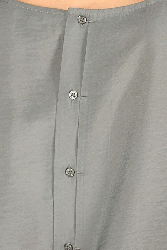Yaya Blouse Modal Blend With Buttons At Back mid blue