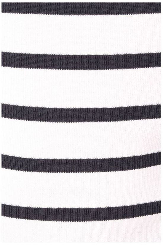 Geisha Pull 04013-10 White/Navy Blue