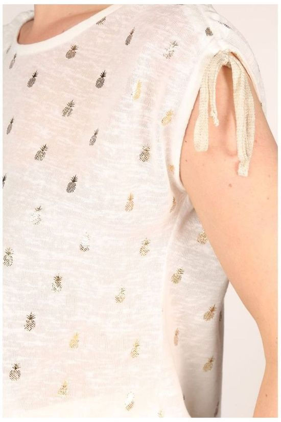 Geisha T-Shirt 03100-40 white/gold