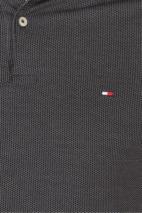Tommy Hilfiger Polo Two Tone Textured Slim Dark Blue/Ass. Geometric
