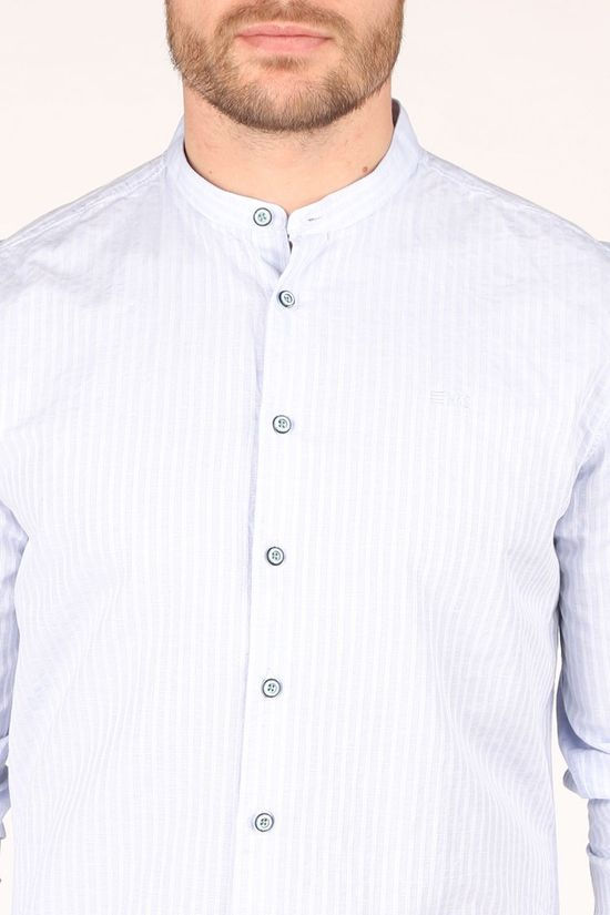 No Excess Hemd 11410139 light blue/white