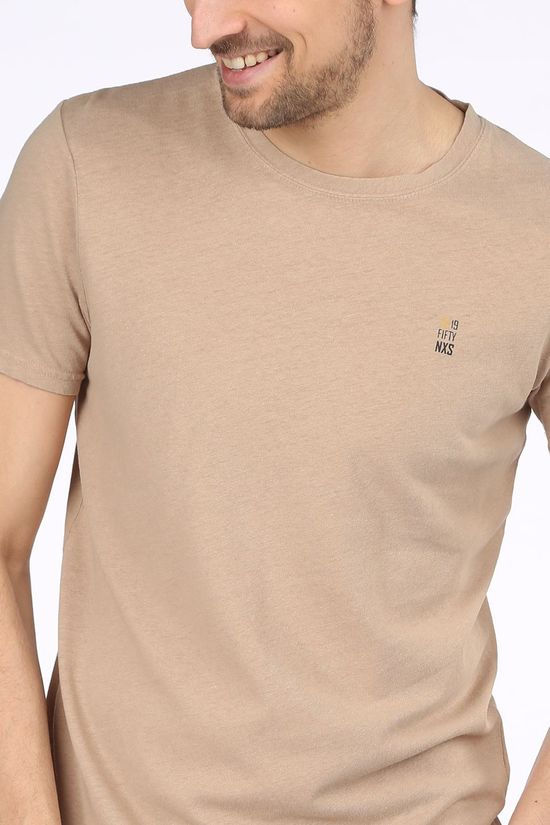 No Excess T-Shirt 11320201 Sand Brown