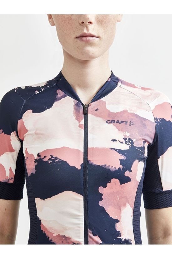 Craft T-Shirt Adv Endur Graphic Jersey W Petrol/Orange