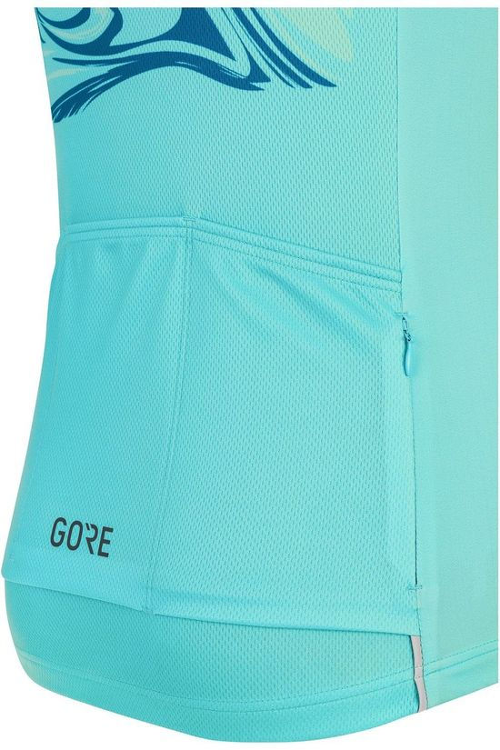 Gore Wear T-Shirt Paint Mid Blue/Turquoise
