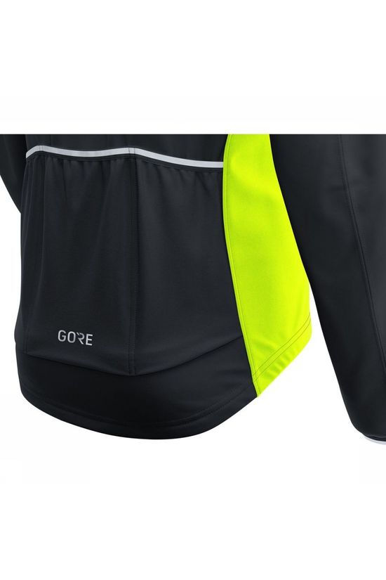 Gore Wear Windstopper C3 Phantom Zip-Off Black/Yellow