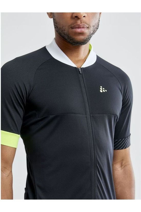 Craft T-Shirt Adopt Jersey M Black/Mid Yellow
