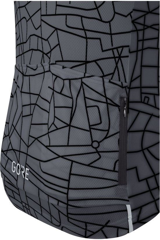 Gore Wear T-Shirt Gotham Mid Grey/Black