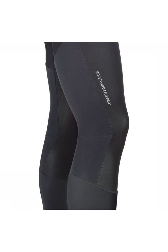 Gore Wear Broek C7 Partial Windstopper Pro Bib+ Black