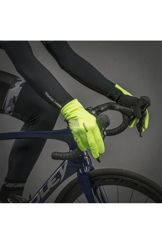 GripGrab Handschoen Ride Winterproof Black/Mid Yellow