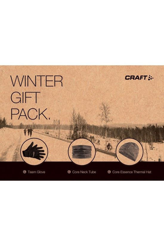 Craft Accessoire Gift Pack Hat L/XL Glove L Black